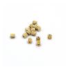 5-Piece Lot 0.3 Module 16T Metal Copper Gear with 1.98 mm Bore for 1 mm, 1.5 mm, or 2 mm Shafts view 1