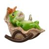 Outdoor Frog Garden Statue view 1