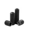 Set Screws, M1.6–M8, Grade 12.9 Carbon Steel, Hex Socket, Headless, Concave Tip (M6, 5 pcs, 35 mm) view 3