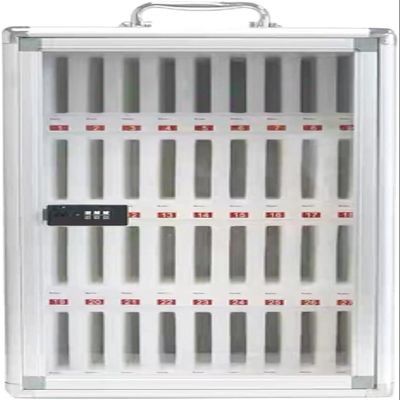 36-Compartment Mobile Phone Locker for Desk or Wall Mounting