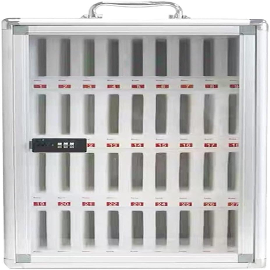 36-Compartment Mobile Phone Locker for Desk or Wall Mounting