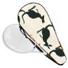 VAPOKF Australia Kangaroo Silhouette Tennis Racket Bag, Holds Up to 2 Rackets view 2