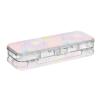 Amooorous Plastic Pencil Box with Snap Closure, sem Blush Design, Stars view 1