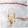 ibasenice Yellow Hanging Wind Chime Wall Decor view 2