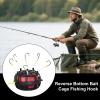 Carp Hooks with Bait Cage for Perch Fishing, Reverse Bottom Rig view 2