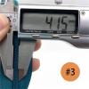 ZMCGNO 10-Meter 3-Color Nylon Zipper Roll with 20 Auto-Lock Sliders, White view 4