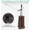 Adjustable Freestanding Podium with Locking Wheels view 4