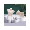 Black Round Cylindrical Display Stand, 30 x 50 cm view 2