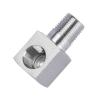 CZMDKEXM 1/8" NPT Female-to-Male Thread 304 Stainless Steel 90-Degree Pipe Fitting Elbow Connector Adapter view 3