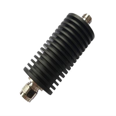 KOSBO N-Male to N-Female RF Fixed Attenuator, 50 W, 50 Ohms, 3/6/10/20/30/40/50 dB, 3/4 GHz, Coaxial Adapter (3 dB, 3 GHz)