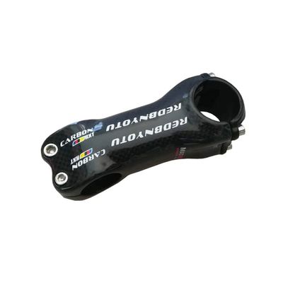 LKfjnhePF Full Carbon Fiber Road Mountain Bike Stem, 3K Weave, 31.8 x 70/80/00/100/110 mm, Carbon Bicycle Stem (3K Matte, 90 mm)