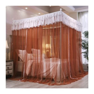 Bedroom Canopy Mosquito Net for 1.5 m Bed, 360° Wraparound Curtain