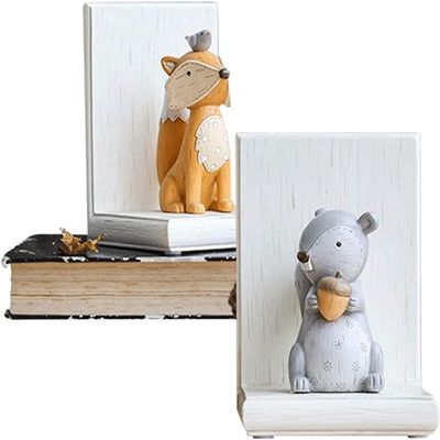 EYPKPL Wooden Animal Bookends