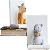 EYPKPL Wooden Animal Bookends view 1