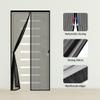 Magnetic Fly Screen Door, 121 x 240 cm, Black view 2
