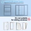 Kaezuy Adjustable Window Seal Kit for Mobile Air Conditioners, Universal PVC Seal with Exhaust Hose Adapter (B) view 4