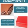 DOGACA Outdoor PU Leather Seat Cushion, Waterproof & Non-Slip, for Garden Benches, Patio Furniture & Balconies (100×40/150×50 cm, 5/8 cm Thick) view 4