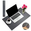 TSKDKIT Translucent Black Desk Mat, 100 x 50 cm view 1