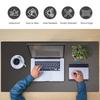 TSKDKIT Translucent Black Desk Mat, 100 x 50 cm view 3