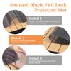 TSKDKIT Translucent Black Desk Mat, 100 x 50 cm view 4