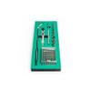 SATA 1/4 in. 45-Piece Socket and Bit Set with Slim Switch Ratchet ST09057G view 2