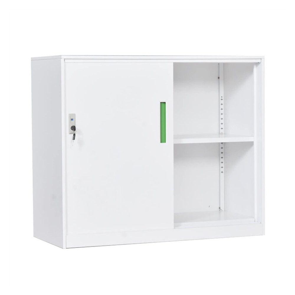 Mobile Filing Cabinet for Office Storage with Modern Push-Pull Design