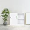 Mobile Filing Cabinet for Office Storage with Modern Push-Pull Design view 4