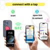 Mix Set: 1 Instagram Follow Us Sticker + 1 WhatsApp Counter Sticker, 3 cm view 2