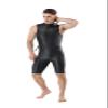 2 mm Neoprene Shorty Wetsuit for Men, Black, Sleeveless, Size S view 1