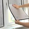 Double Aluminum Insulating Window Film with UV and Sun Protection, Suction Cups, 90 x 100 cm view 2