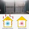 Double Aluminum Insulating Window Film with UV and Sun Protection, Suction Cups, 90 x 100 cm view 3