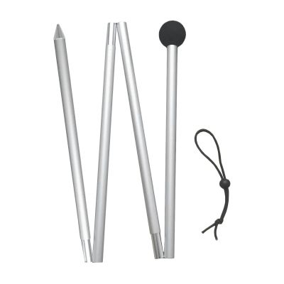 NJIEzhao 1.6 m Aluminum Alloy Telescoping Camping Tent Pole with Pointed Tip