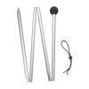 NJIEzhao 1.6 m Aluminum Alloy Telescoping Camping Tent Pole with Pointed Tip view 1
