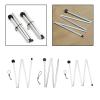 NJIEzhao 1.6 m Aluminum Alloy Telescoping Camping Tent Pole with Pointed Tip view 2