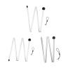 NJIEzhao 1.6 m Aluminum Alloy Telescoping Camping Tent Pole with Pointed Tip view 4