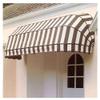 Retractable Awning with French Curved Design for Rain, UV and Snow Protection view 1