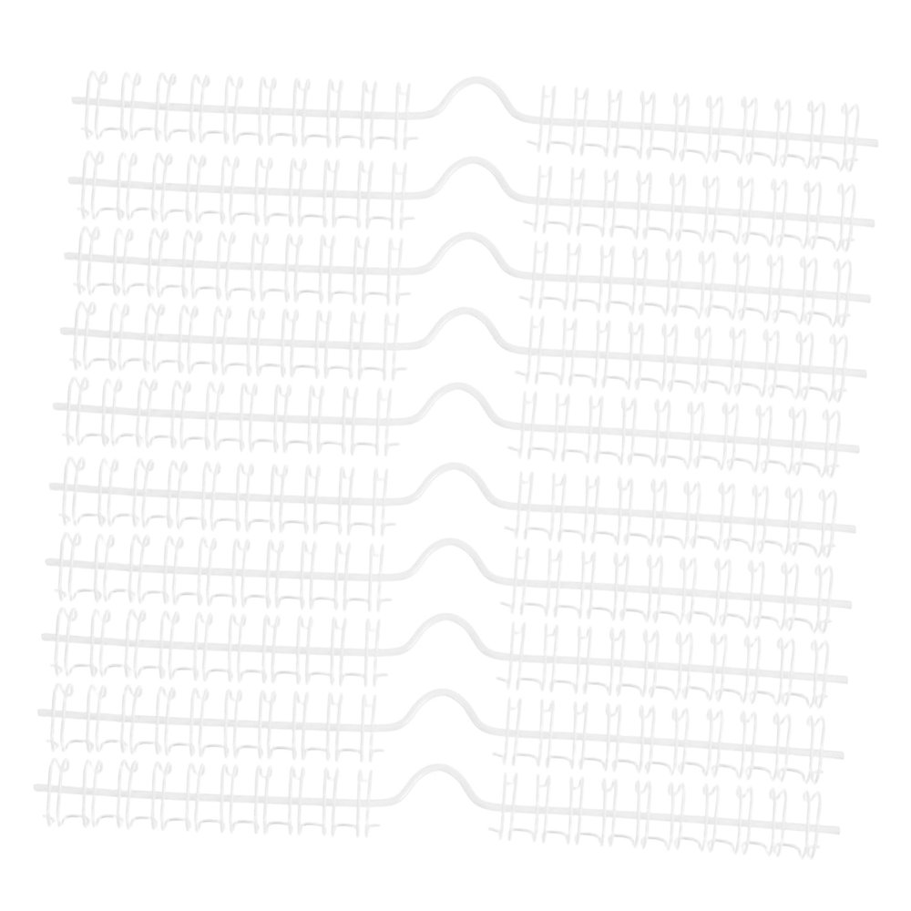 MOKKHNB Metal Binder Rings with Wire for Spiral Binding, Hanging Horizontal Calendars, Durable and Space-Saving