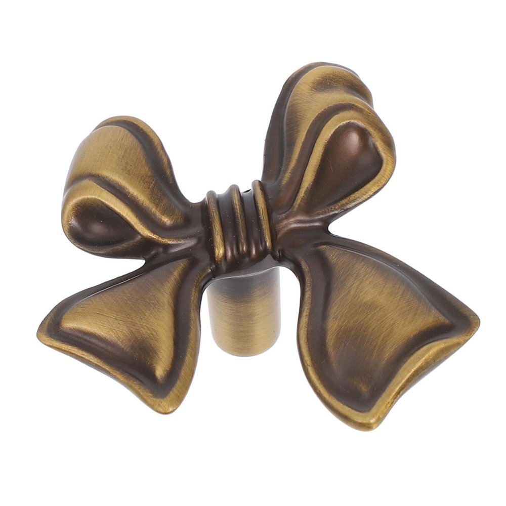 PartyKindom Copper Bow Handles for Cabinets and Drawers
