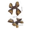 PartyKindom Copper Bow Handles for Cabinets and Drawers view 2