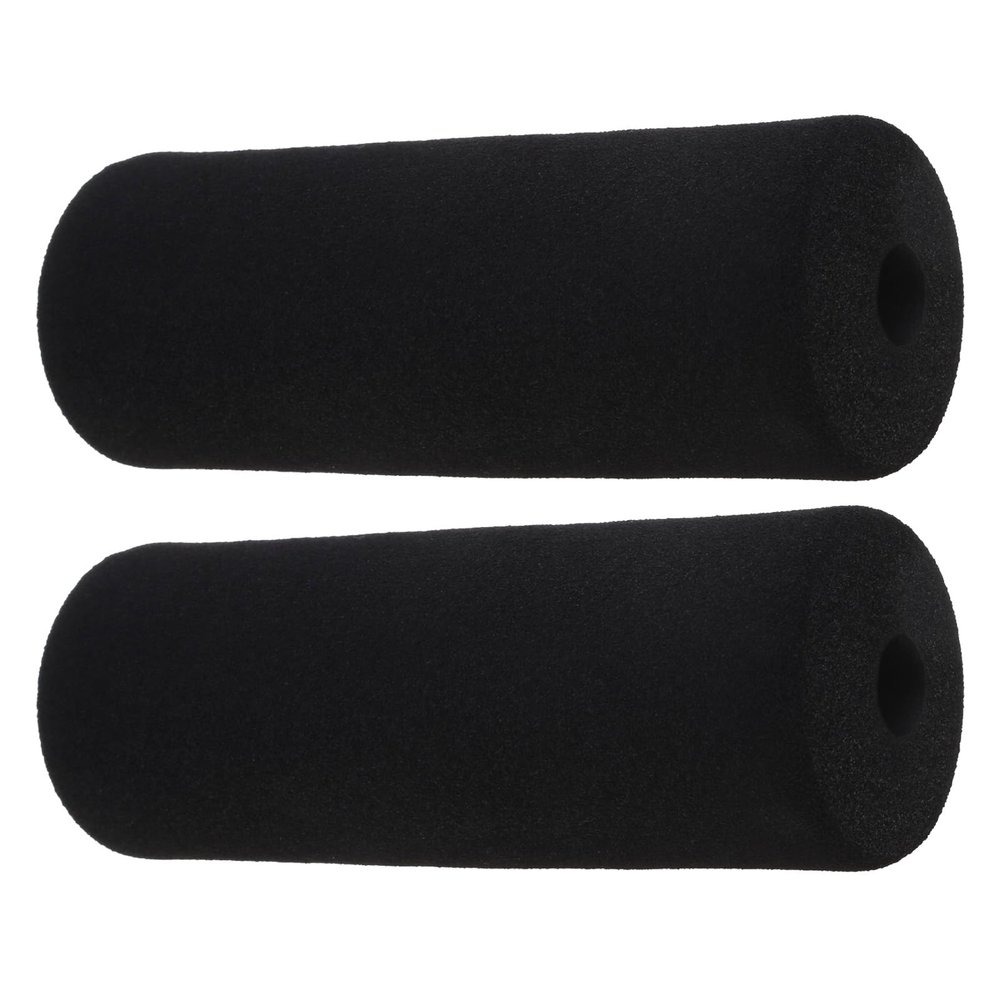 2-Piece Fitness Equipment Grips, Replacement Foam Tubes, Protective Sleeves