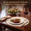 Promattoo Faux Leather Placemats, Set of 4 view 2