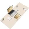 Zindoo XXL Desk Mat, 120 x 60 cm, Beige view 1