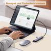 Zindoo XXL Desk Mat, 120 x 60 cm, Beige view 4