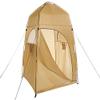Portable Shower and Changing Tent, Foldable Pop-Up Tent with Rain and Sun Protection for Outdoor Hiking, Camping, Travel, and Household Faucets view 1