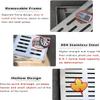 ININOSNP Non-Slip Stainless Steel Drain Grate, 60 x 30 x 3 cm view 4
