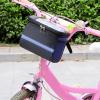 Qsvbeeqj Bicycle Handlebar Bag with Reflective Strips view 3