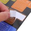 NUOBESTY 2026 Calendar Stickers, Colorful Self-Adhesive Monthly Tabs for Notebooks and Planners view 4