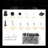NOEyoue Motorcycle Screw Set Compatible with MV Agusta F4 ABS 2013 and F4 1078RR 2008–2009, 177-Piece Fairing Screw Set view 3