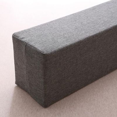 ZZYK Gray Bed Gap Filler Pillow, Cal King (4" x 6"), Linen