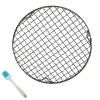 Round Stainless Steel Grill Rack with Feet, 24 x 5 cm view 1